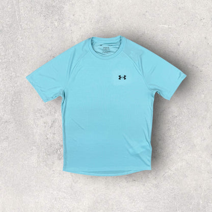 UNDER ARMOUR TECH SHORT SET - BLUE
