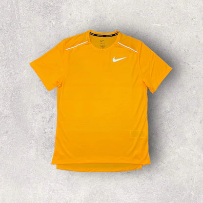 NIKE MILER 1.0 / STRIDE FLEX SHORT SET - LASER ORANGE/GREY