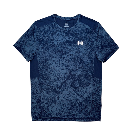 Under Armour - Navy Geometric T-shirt