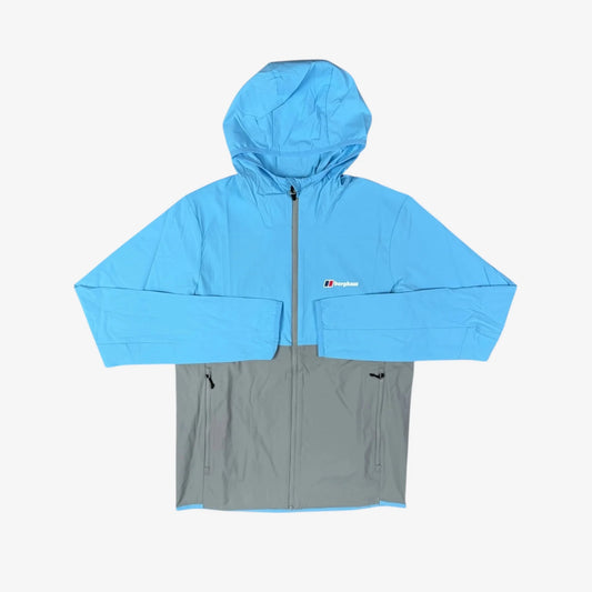 BERGHAUS THERAN HOODED JACKET - BLUE/GREY