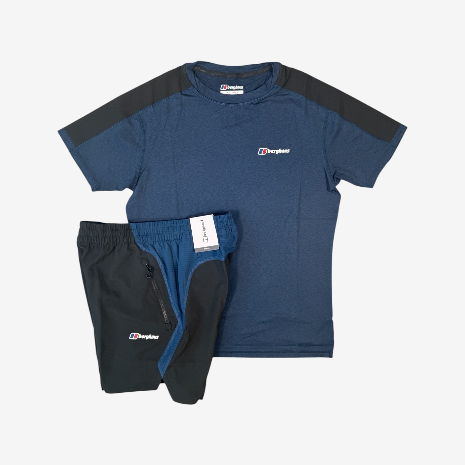 BERGHAUS WAVERTREE SHORT SET - BLUE/BLACK