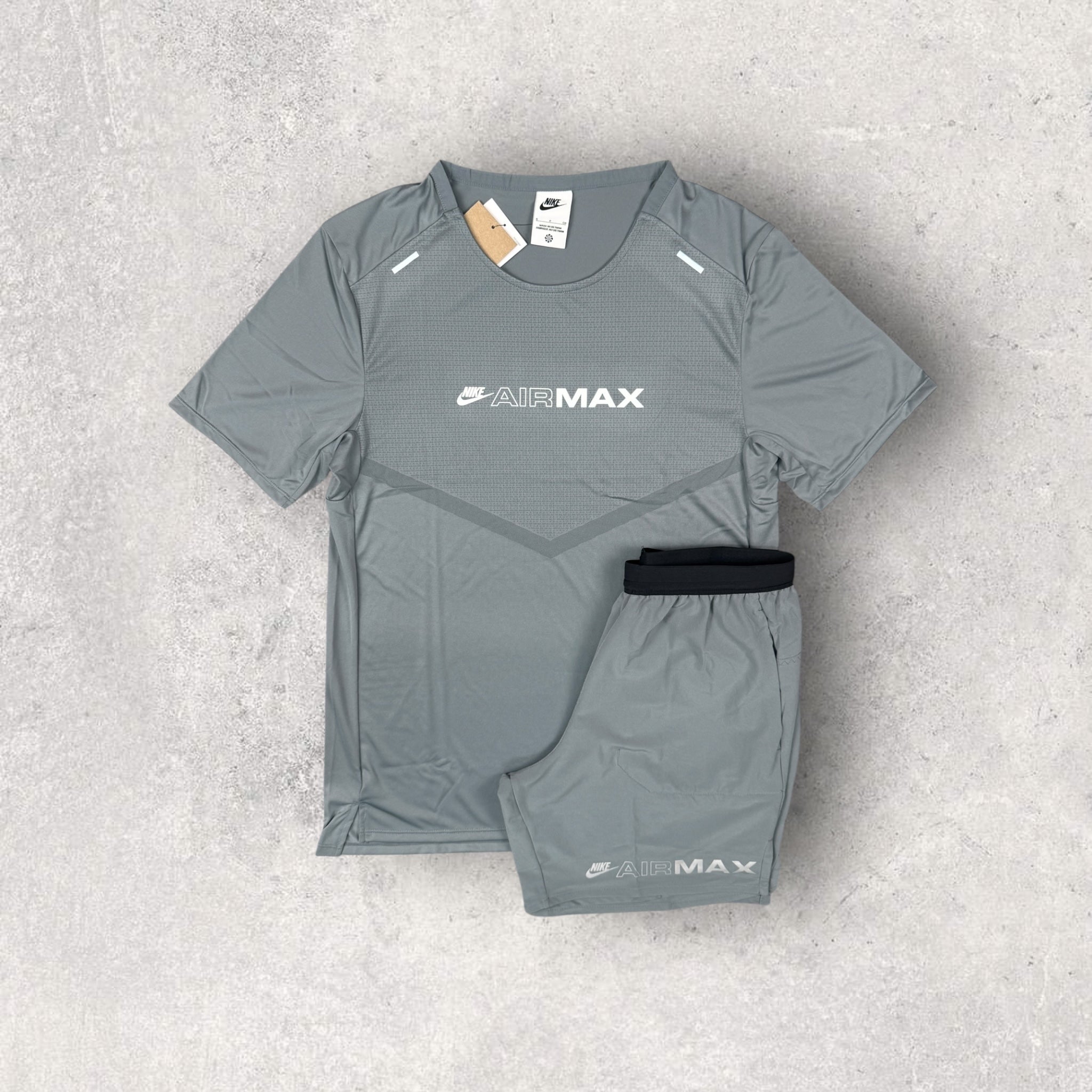 NIKE AIR MAX SHORT SET - GREY