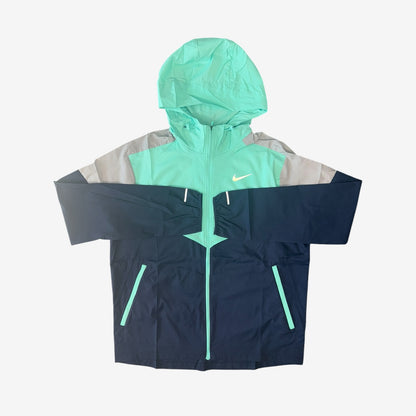 NIKE UV WINDRUNNER JACKET SET - MINT/NAVY/GREY