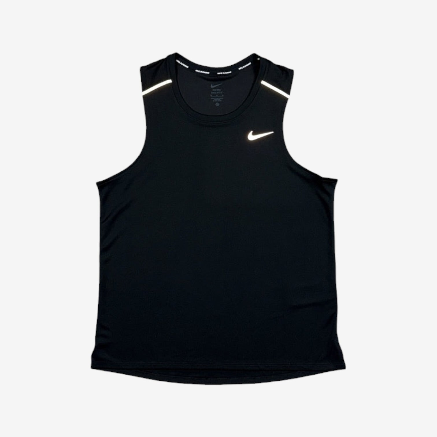NIKE MILER VEST - BLACK