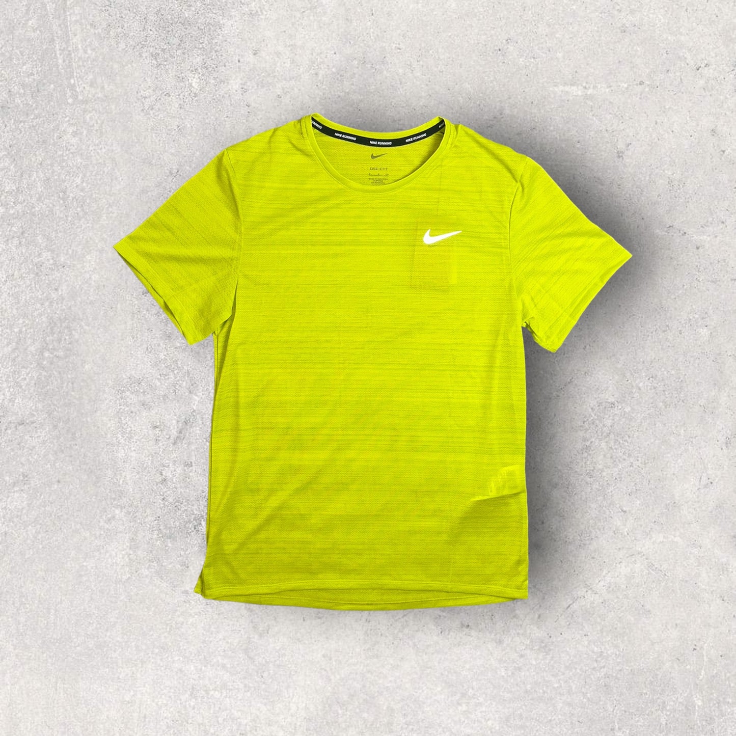 NIKE MILER BREATHE CACTUS / DRI-FIT JOGGING BOTTOMS - BLACK