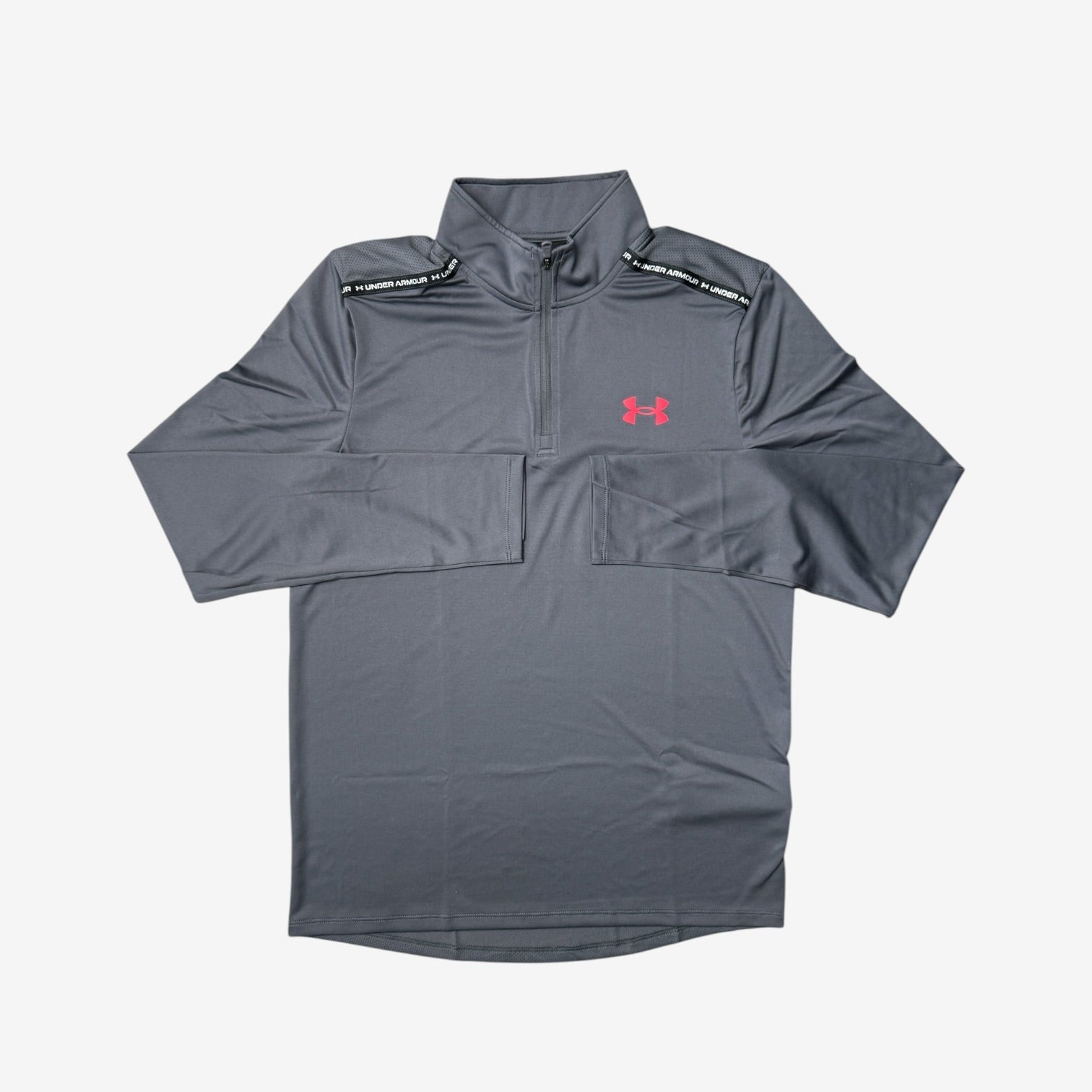 UNDER ARMOUR TECH 1/4 ZIP SET - GREY