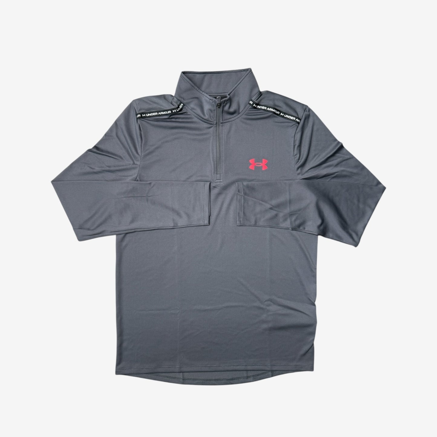UNDER ARMOUR TECH 1/4 ZIP SET - GREY