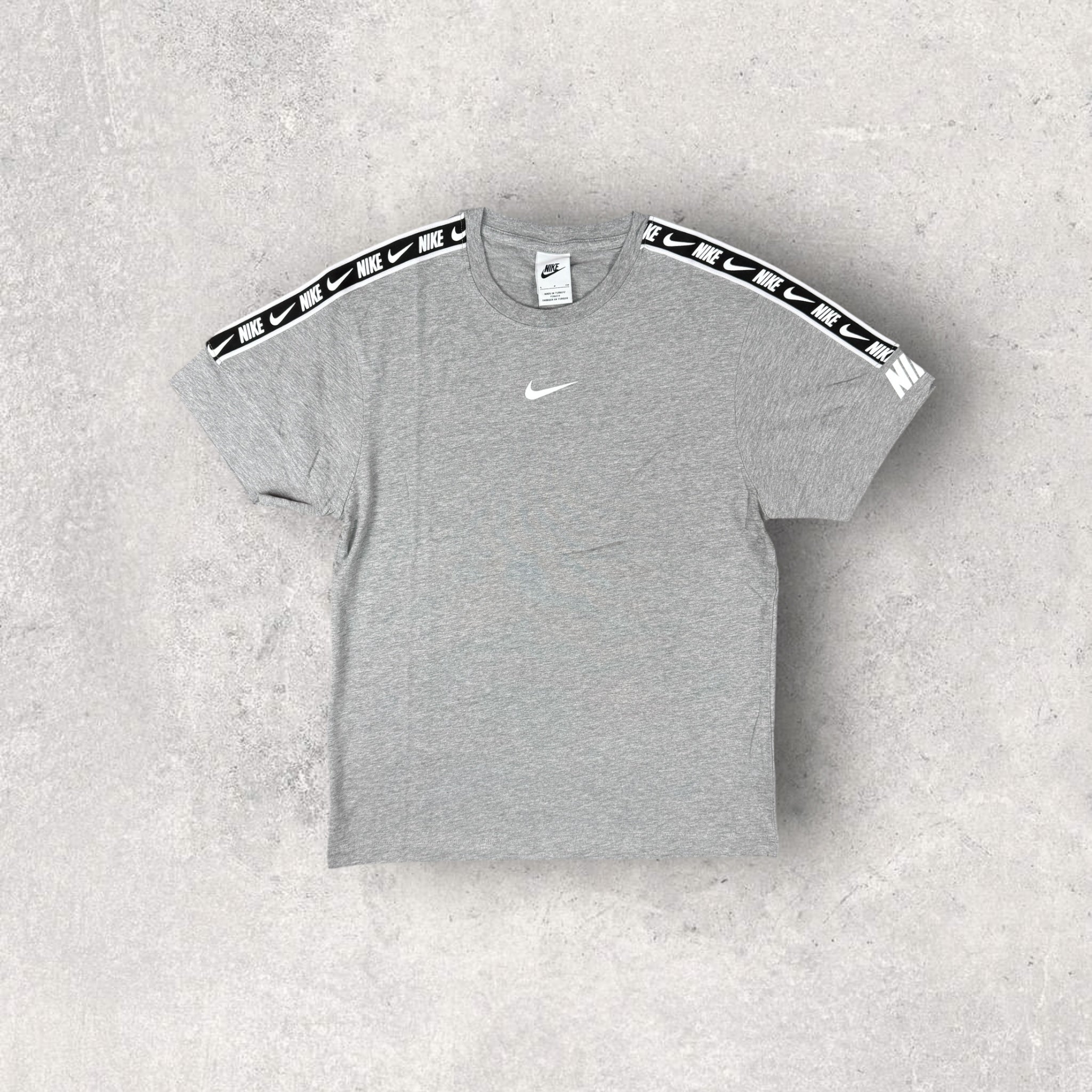 NIKE TAPE COTTON SHORT SET - GREY
