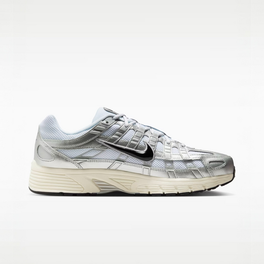 NIKE P-6000 - WHITE/METALLIC SILVER