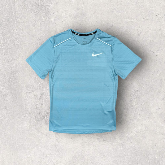 NIKE MILER T-SHIRT - DENIM TURQUOISE