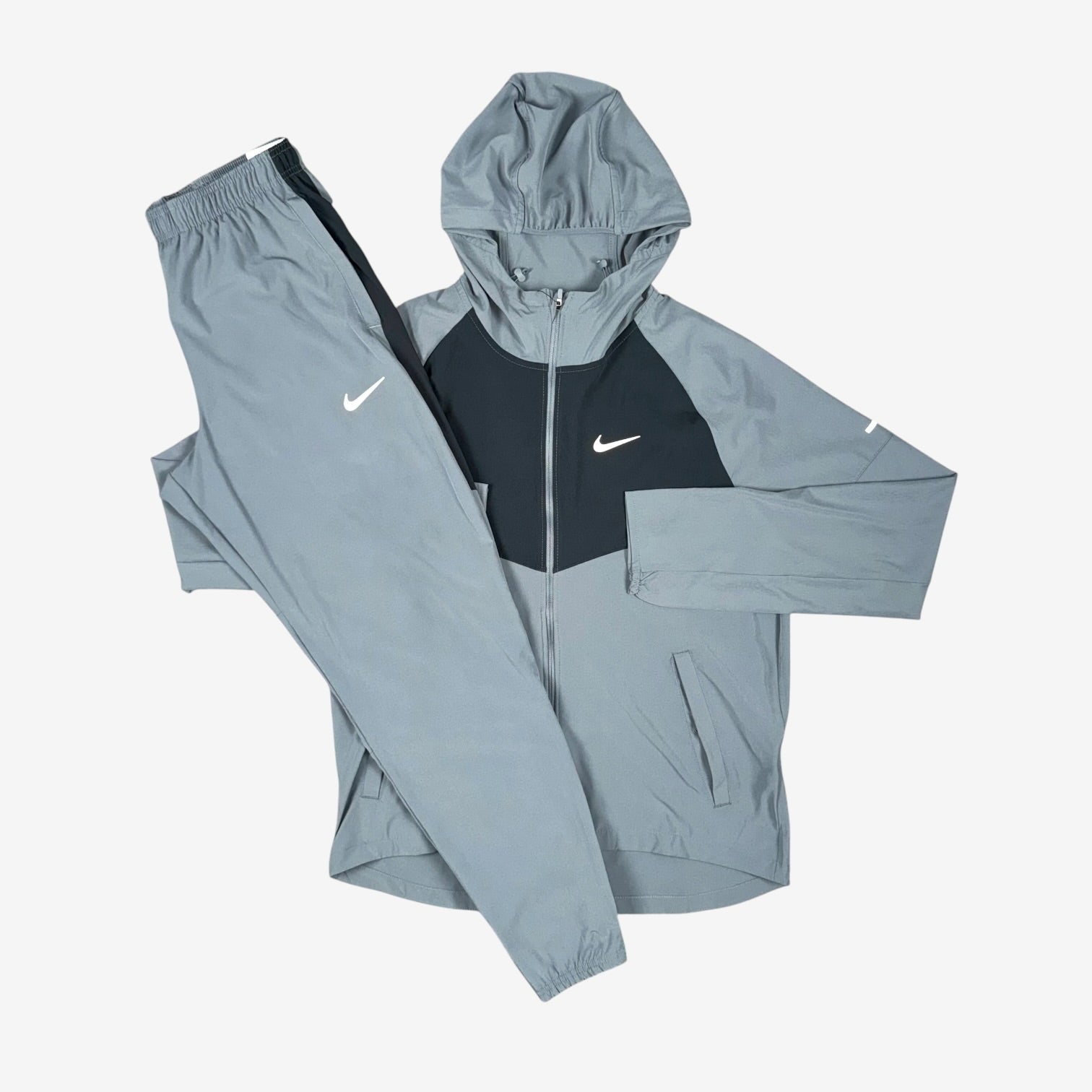 NIKE REPEL TRACKSUIT - GREY/BLACK