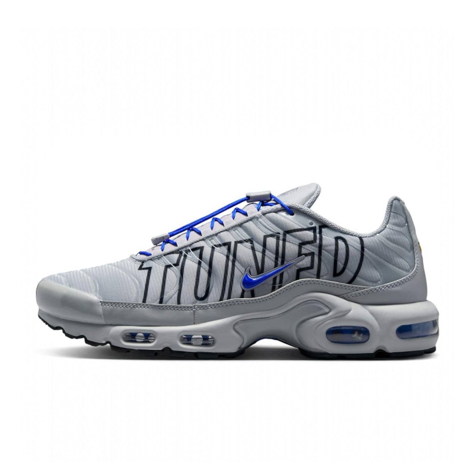 NIKE AIR MAX PLUS TN TUNED - WOLF GREY/RACER BLUE