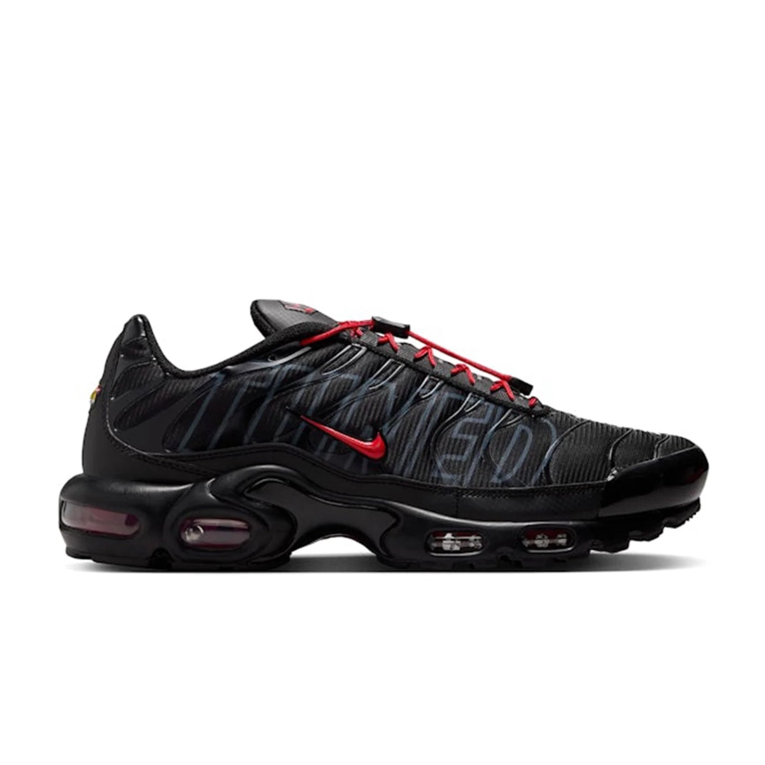 NIKE AIR MAX PLUS TN TUNED - BLACK/RED