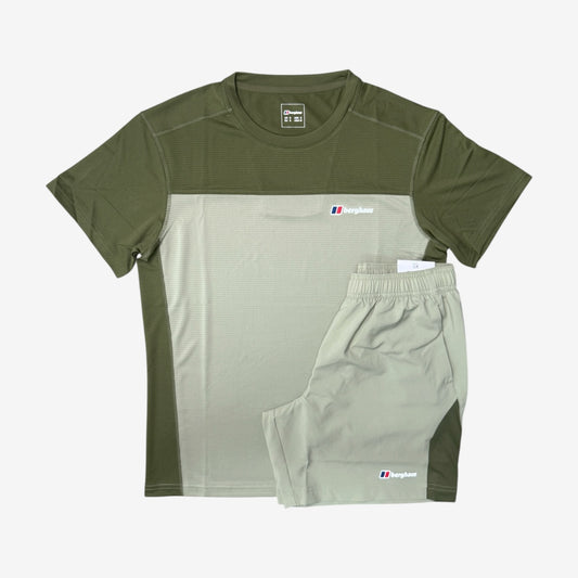 BERGHAUS TECH SHORT SET - KHAKI