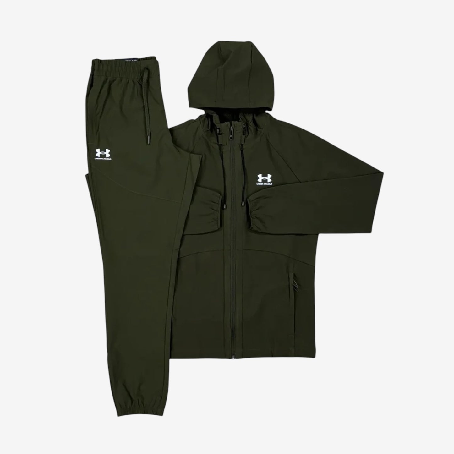UNDER ARMOUR WOVEN TRACKSUIT - KHAKI