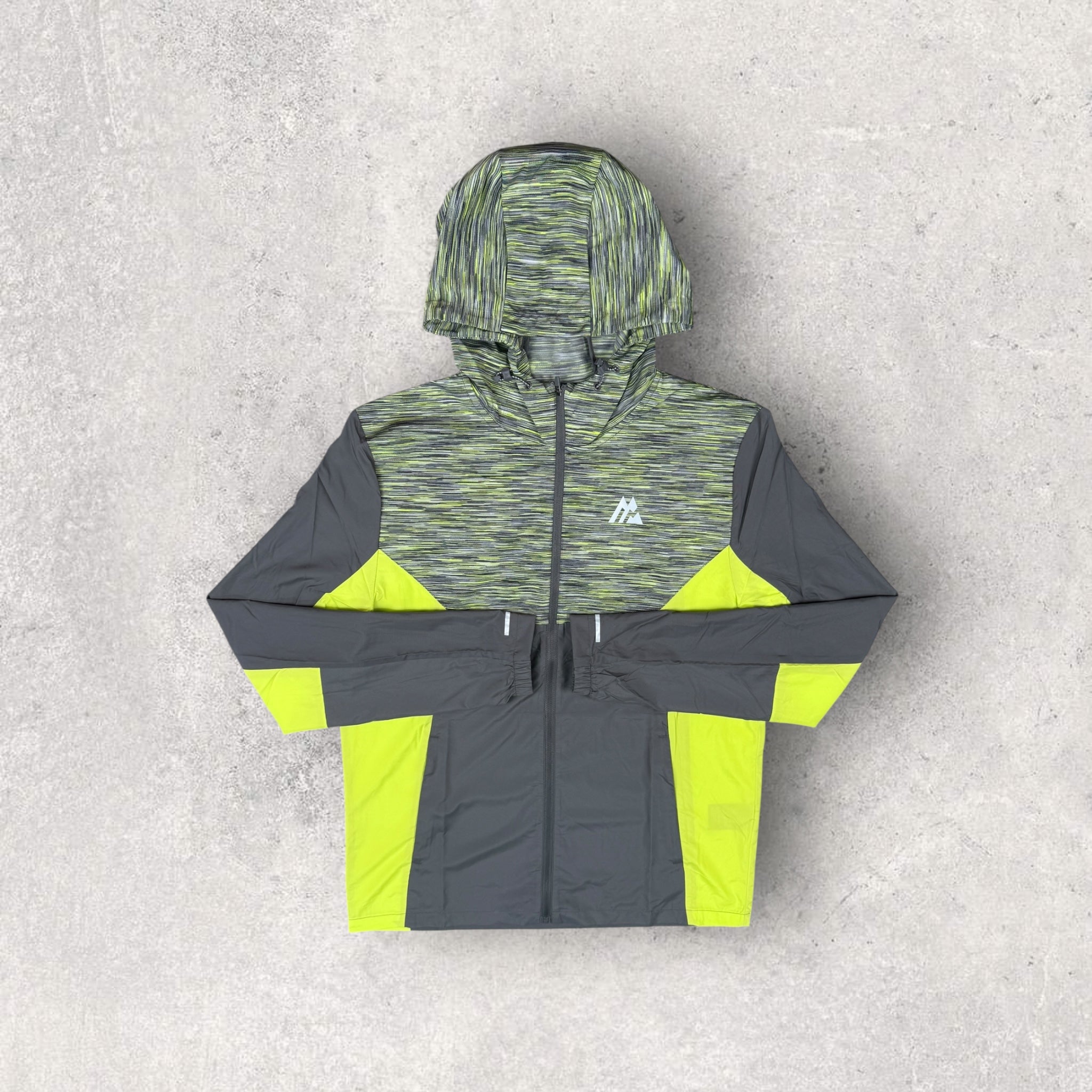 MONTIREX TRAIL WINDBREAKER SET - GREY/GREEN/VOLT